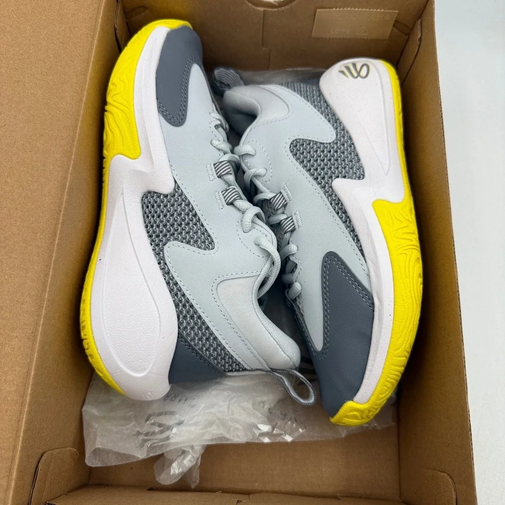 Under Armour Curry 3Z 25 SDE Shoes Unisex 2Y Grey Yellow Basketball 6006544-015